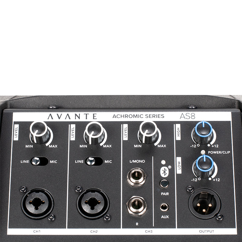 AS8 - Lightweight Portable Column PA System with Active Subwoofer