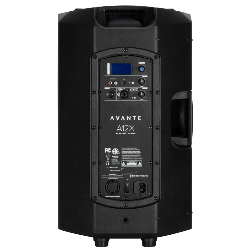 A12X - 12-inch Active Speaker with DSP, LCD & Bluetooth 5.0
