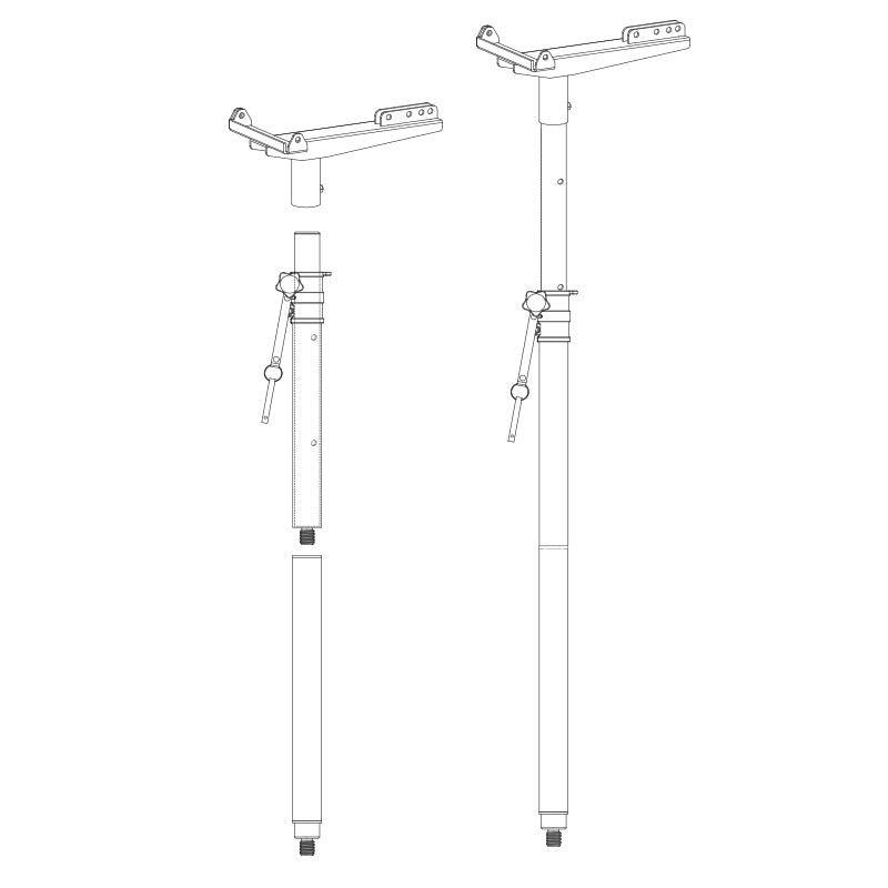 Imperio Adjustable Pole