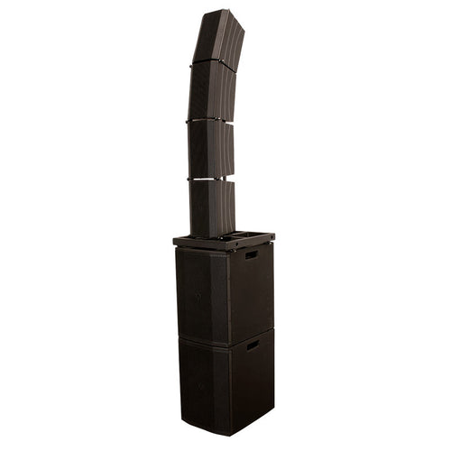 IMPERIO GROUND STACK XL - 4-Box Array with Dual Ground Subs